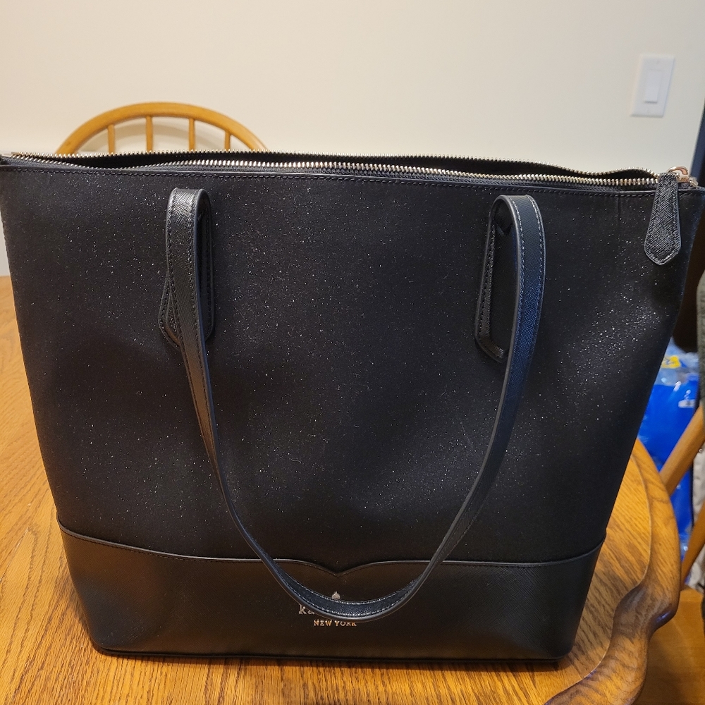 Kate Spade Greta Court Penny Black Tote